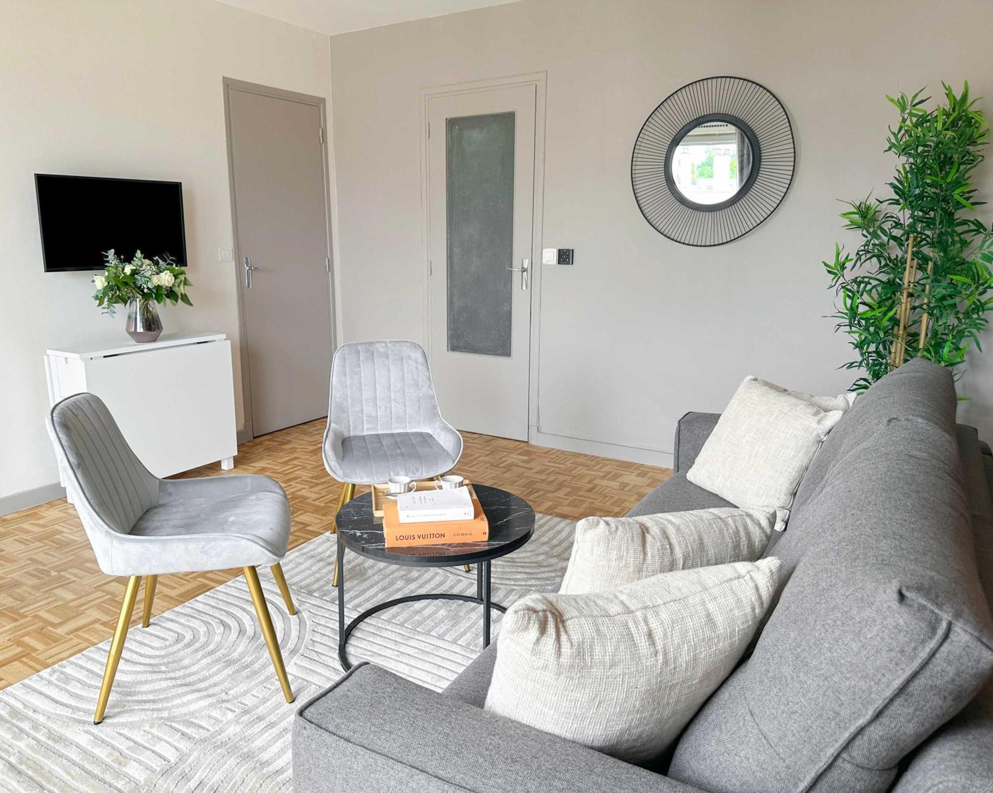 Brand-New Studio With Eiffel Tower View باريس المظهر الخارجي الصورة